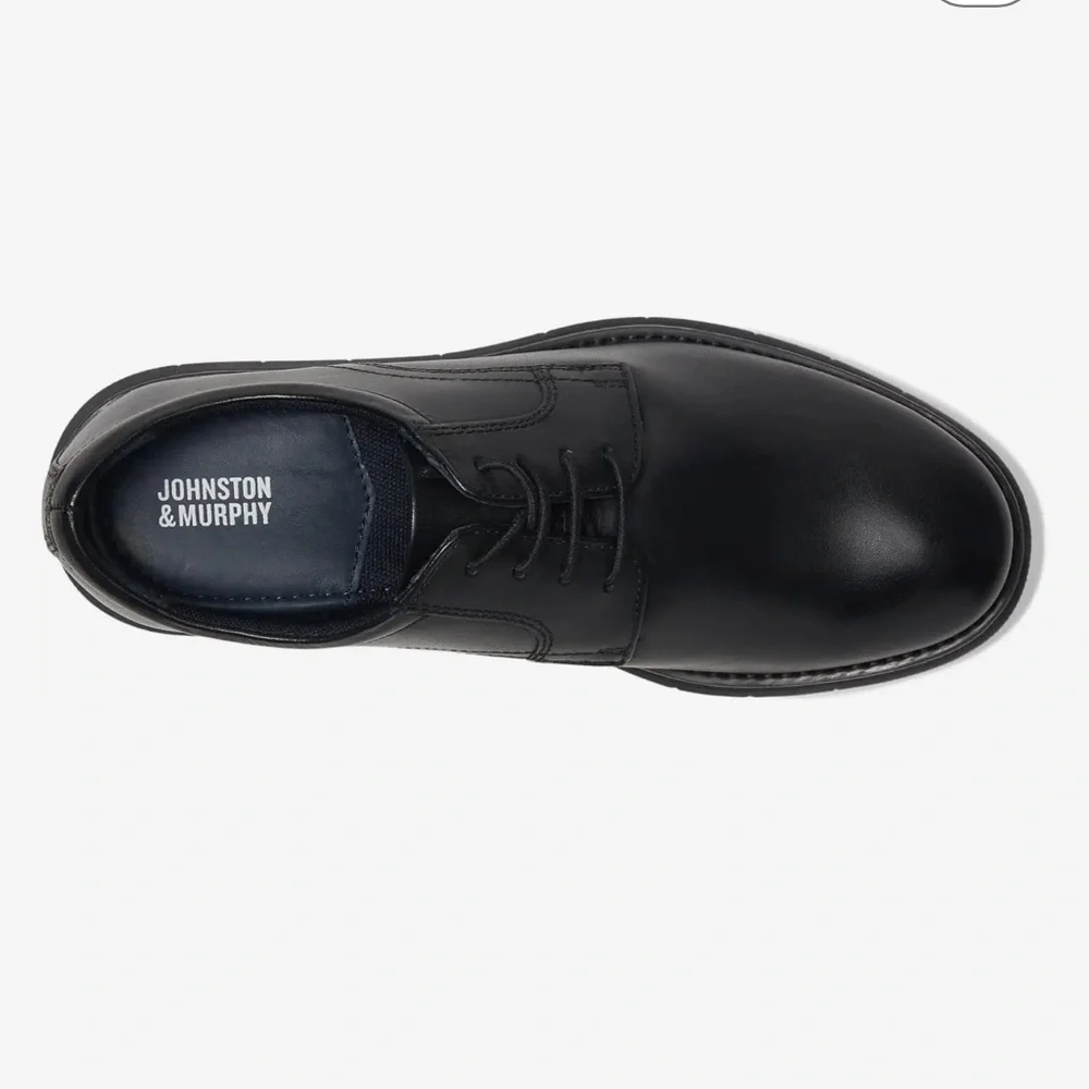 Johnston & Murphy Black Holden Oxford